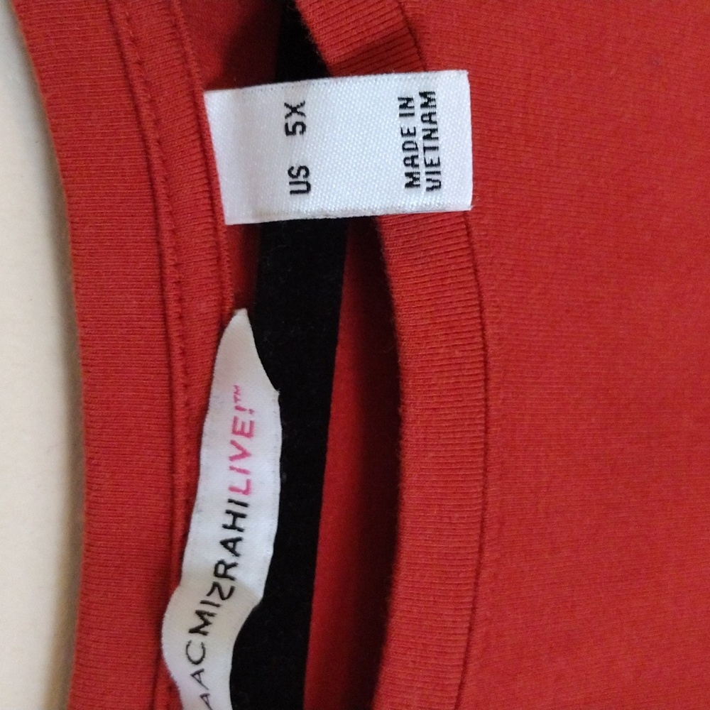 4X Isaac Mizrahi tunic blouse - Picture 2 of 4